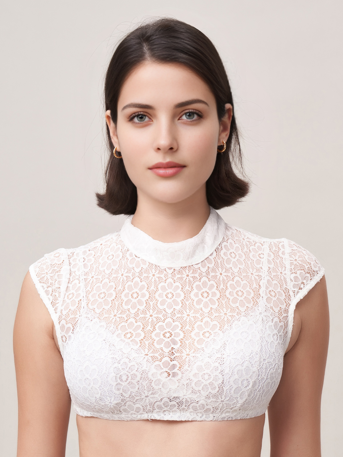 Dirndl-Bluse in Weiß