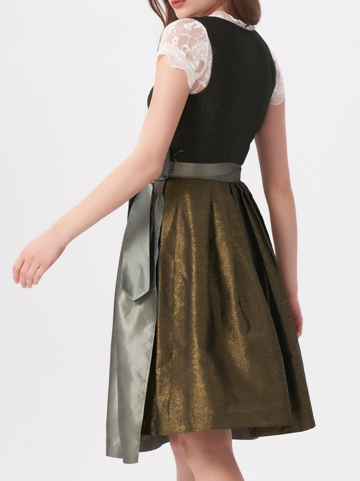 Dirndl Grün Midi – Eleganz und Tradition vereint